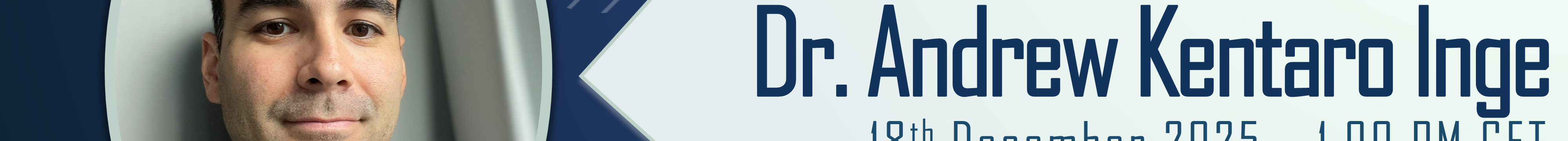 Dr. Andrew Kentaro Inge Greener metal-organic framework synthesis inspired by century-old metallodrugs and promoted by 3D electron diffraction